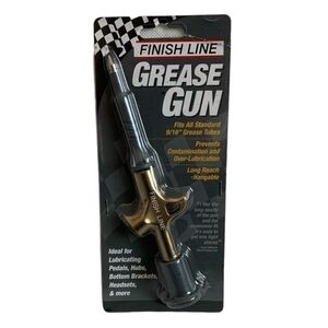 New Finish Line GREASE GUN All Standard Grease Tubes Gun Hangable Gun